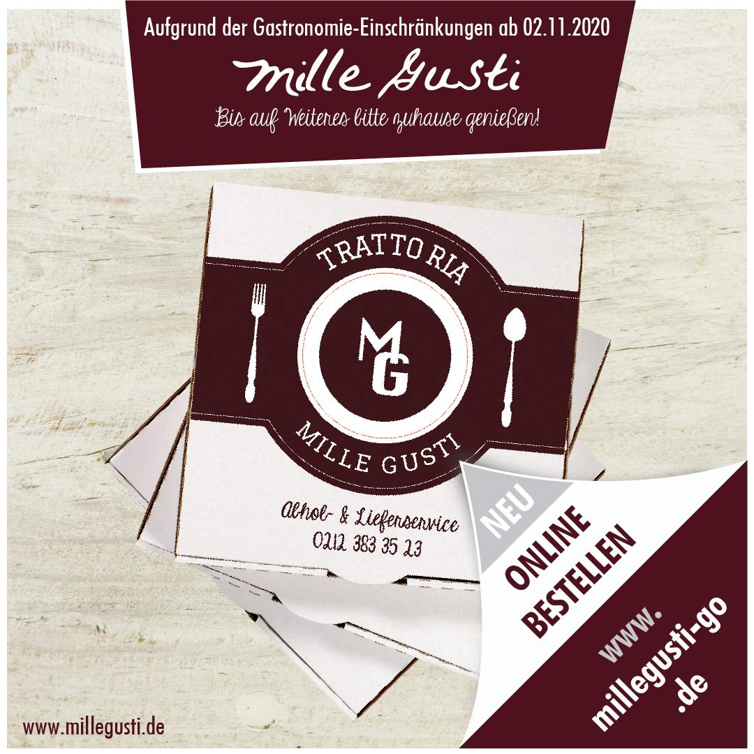 Bild von der Webseite von Mille Gusti Restaurant & Catering